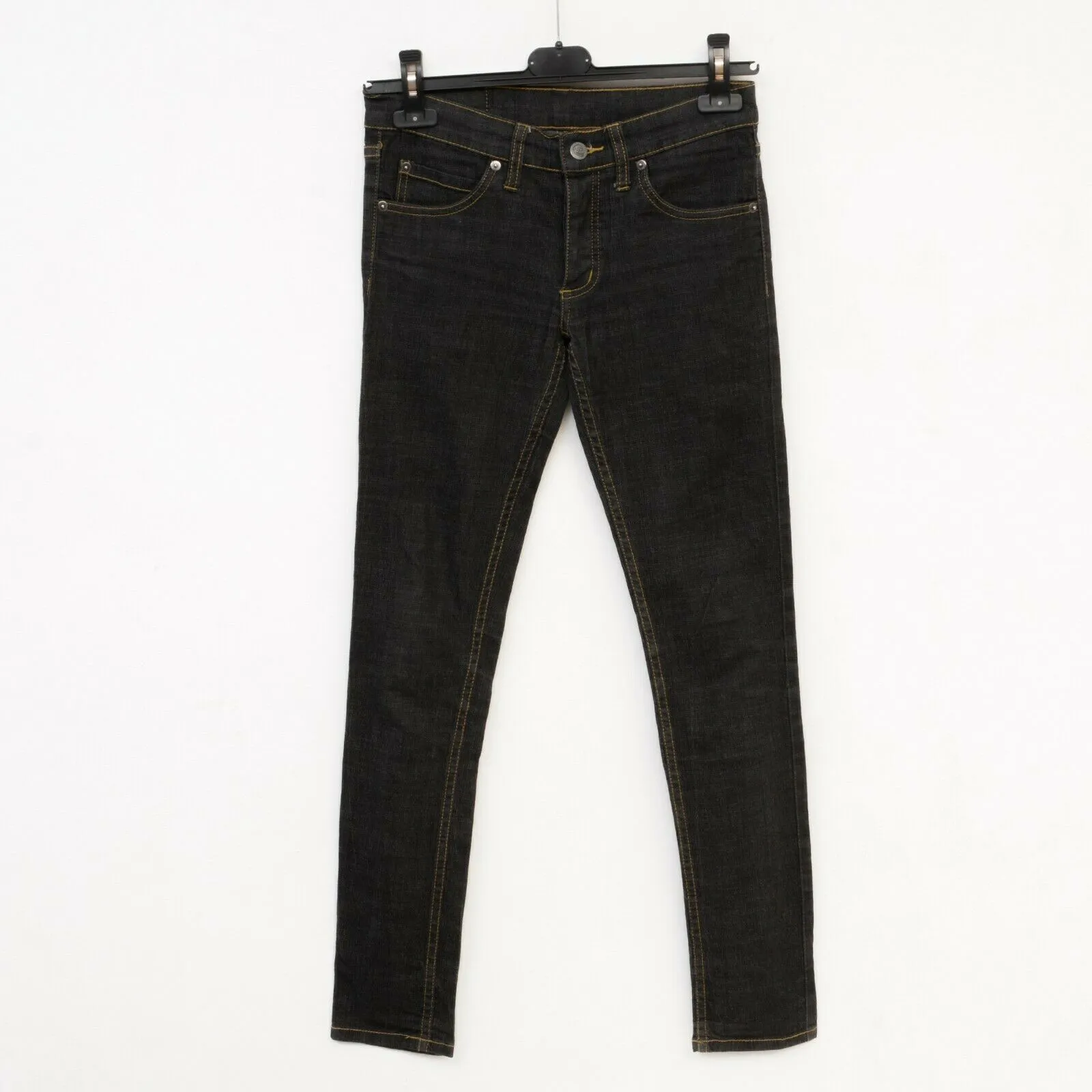 Narrow Light Dry Women W27 L32 Jeans Slim Pants Trousers Low