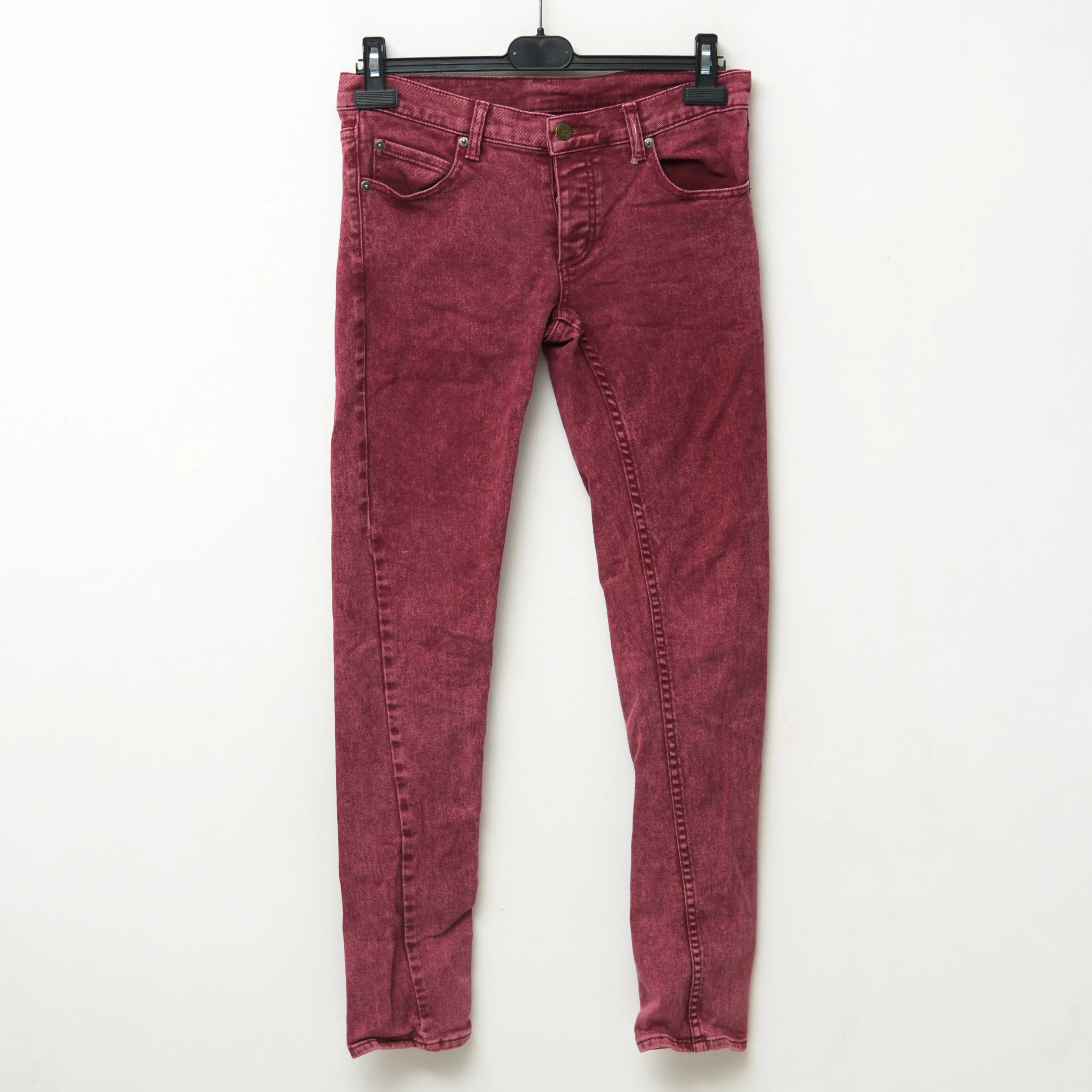 Narrow Nice Wine W31 L32 Skinny Jeans Pants Trousers Stretch