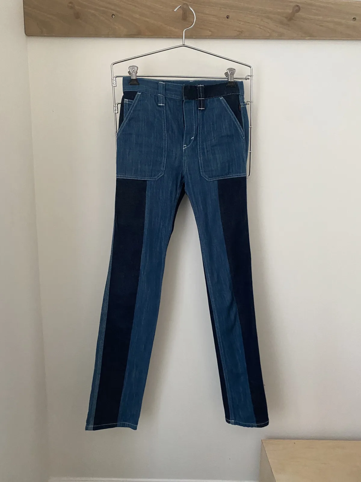 Chloe jeans size 36 fits x-small stripe contrast