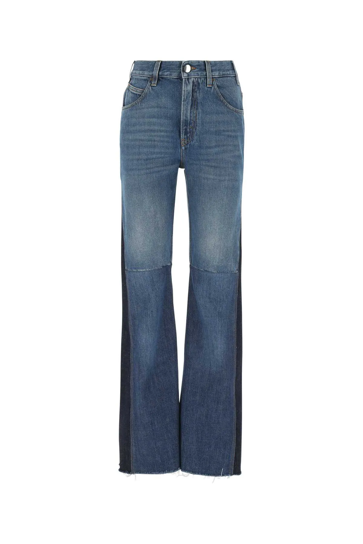 Denim Flared Leg Jeans