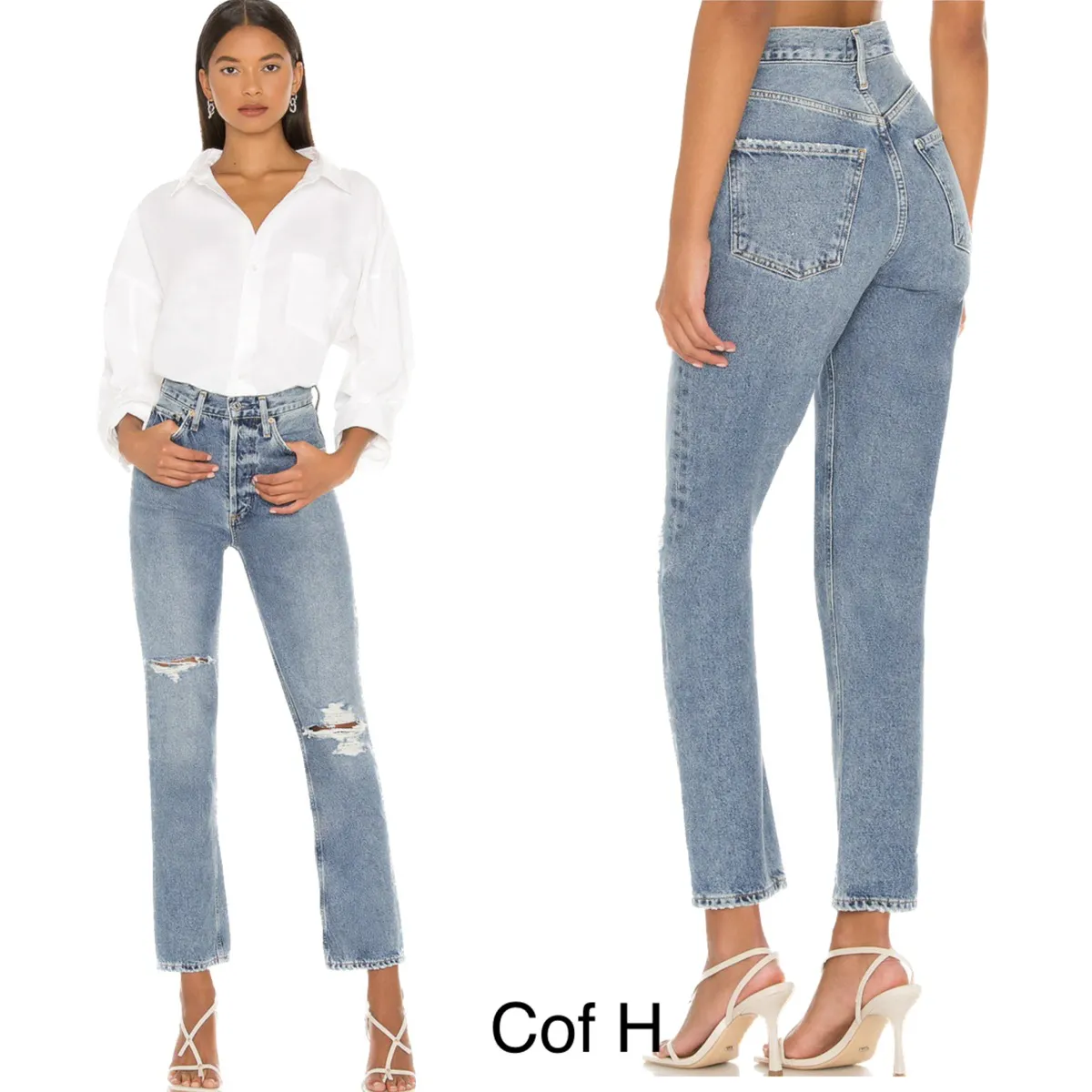 Citizen’s of Humanity Sabine High Rise Straight Jeans Sz 32