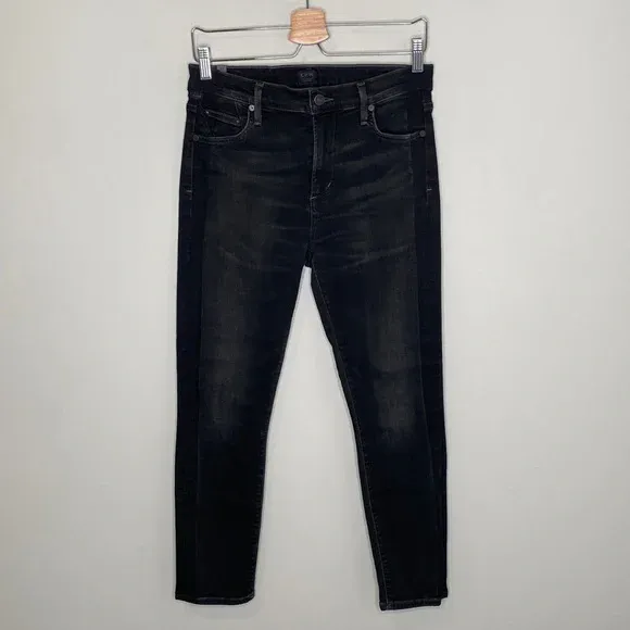 Citizens of Humanity Rocket Crop High Rise Skinny Jeans
