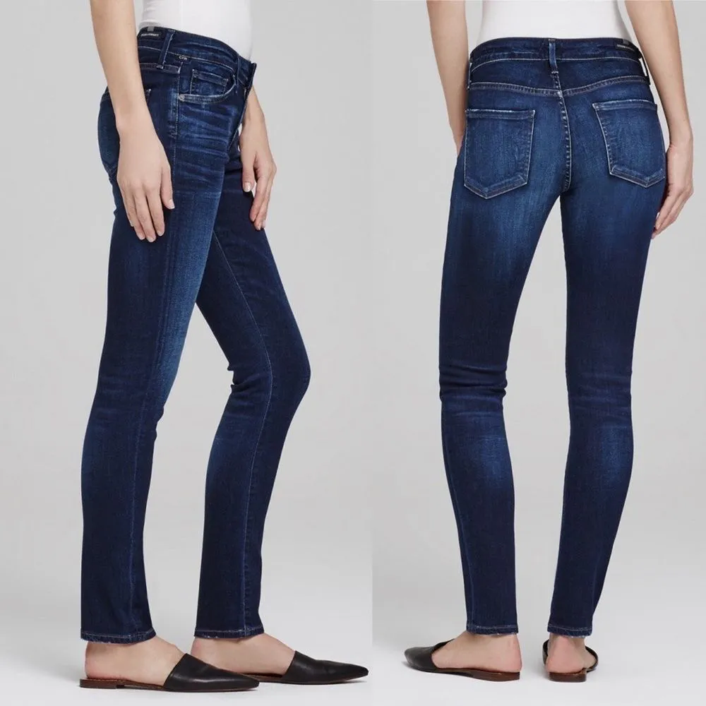 Citizens Of Humanity Arielle Mid Rise Slim 26 Starlite
