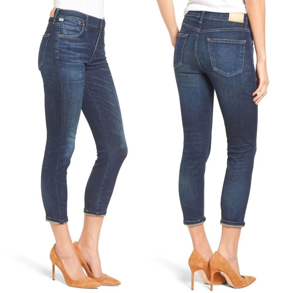 Citizens Of Humanity Rocket Crop High Rise Skinny 28 Call Me