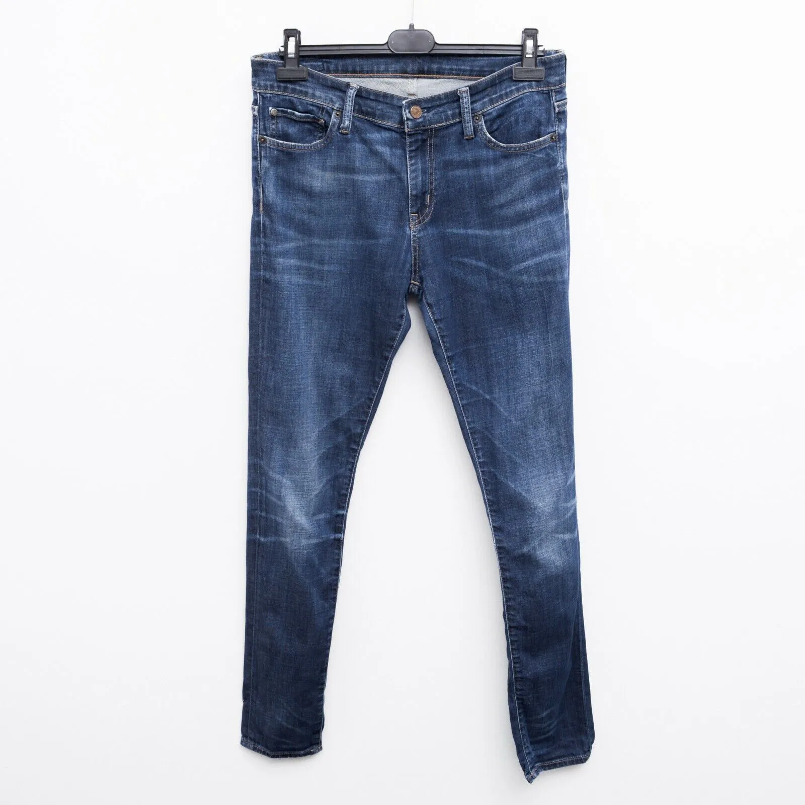 Skinny Jeans Navy Women's W31 L32 Trousers Pants Slim