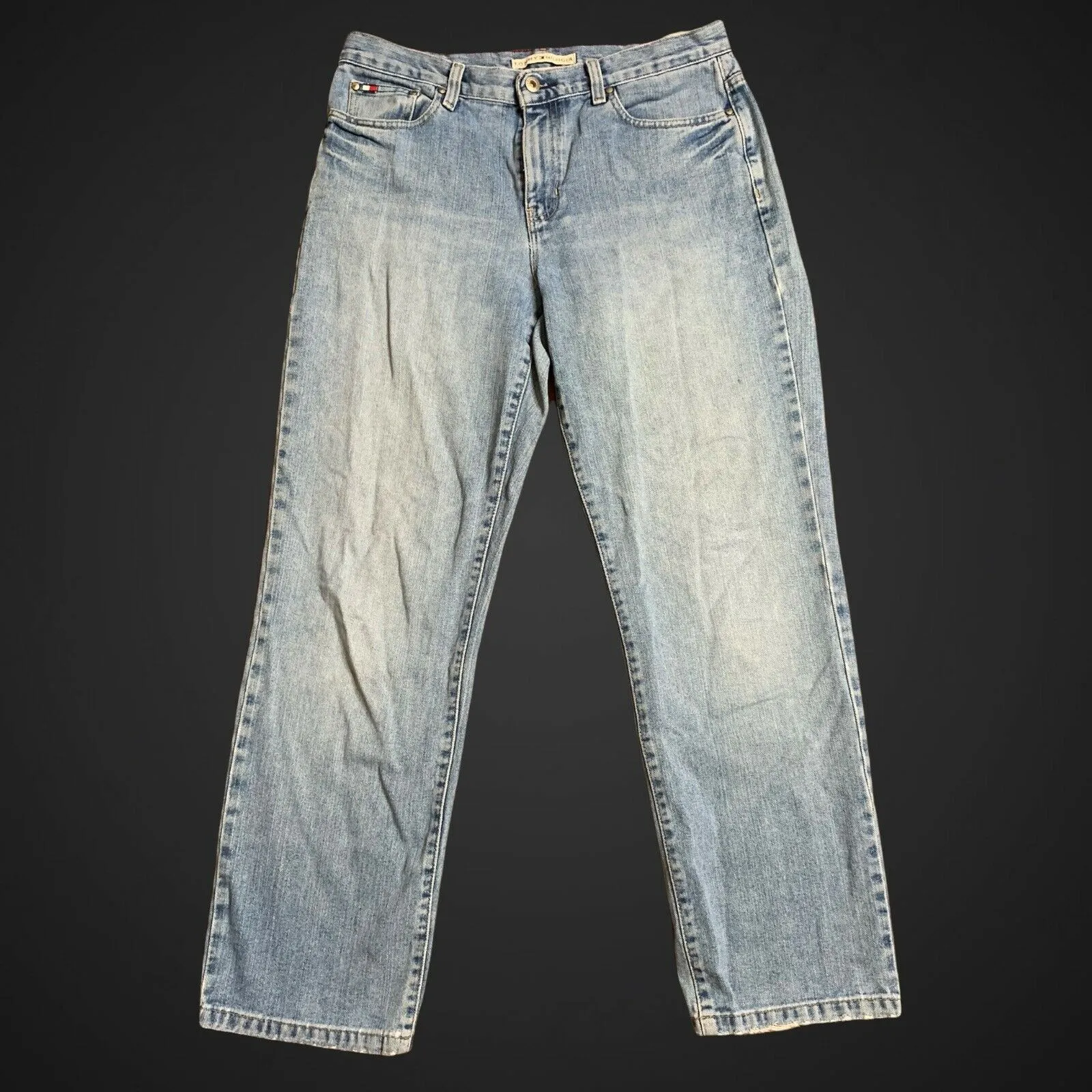 Women's Tommy Hilfiger Vintage Light Wash Boyfriend Jeans 90