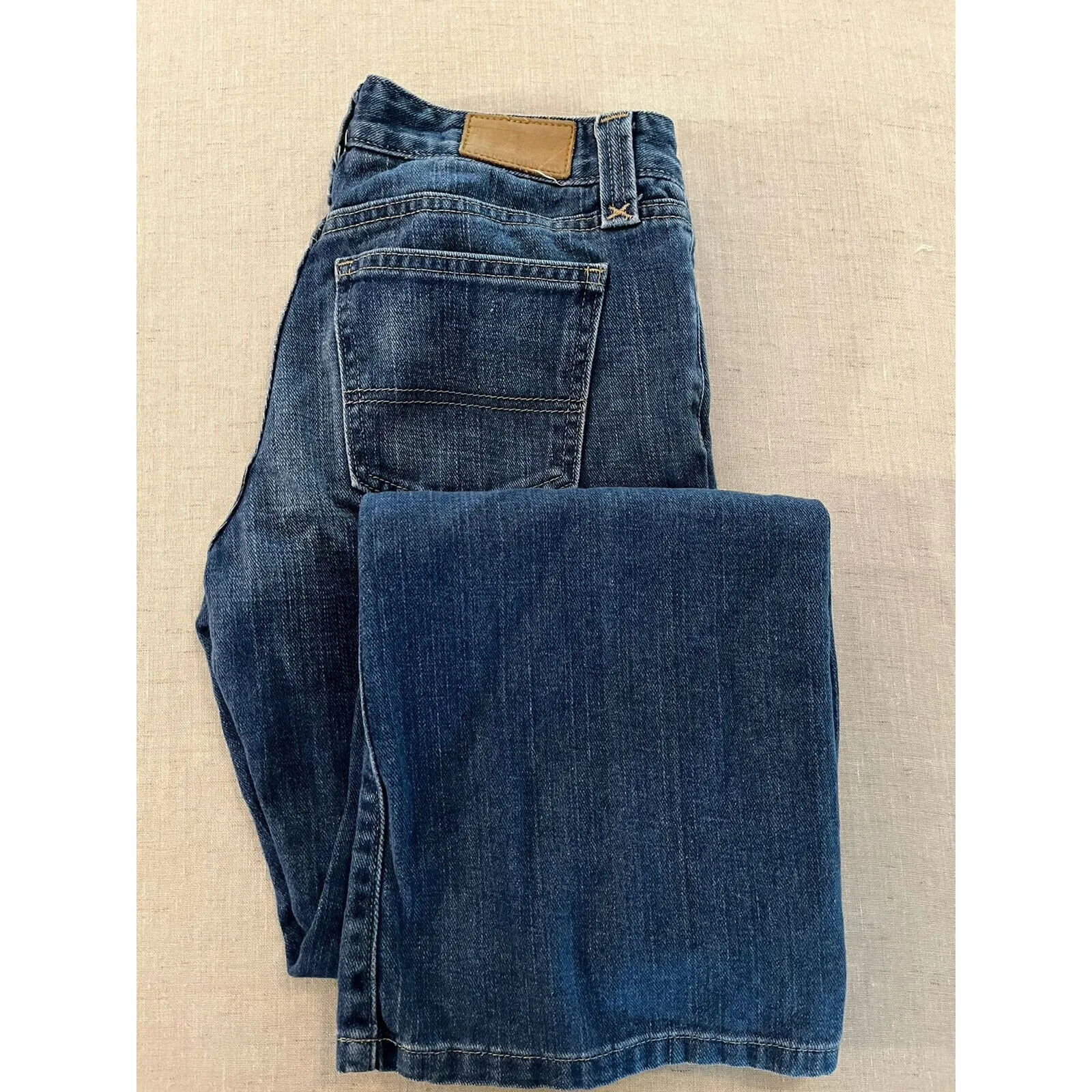 Tommy Hilfiger, Low Rise Flare, Women's Denim Blue Jeans, Si