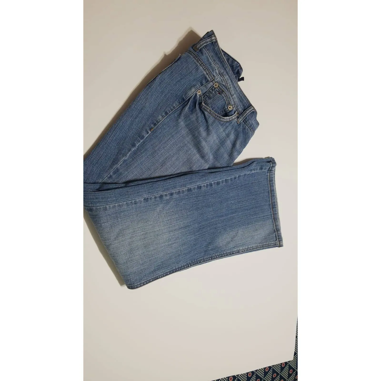 TOMMY HILFIGER women jeans classic Rise Bootcut size 8