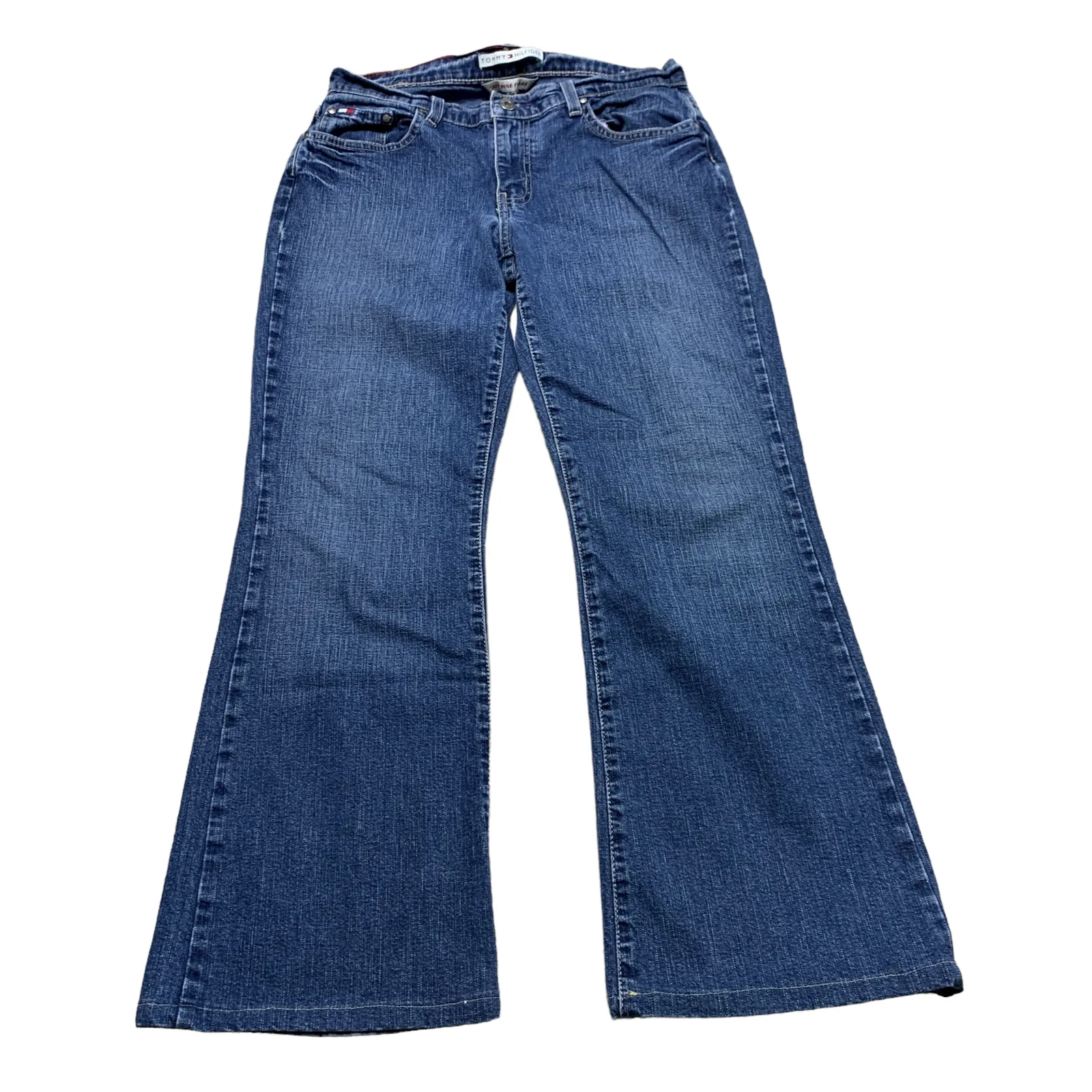 Tommy Hilfiger Low Rise Flare Denim Jeans Size 6