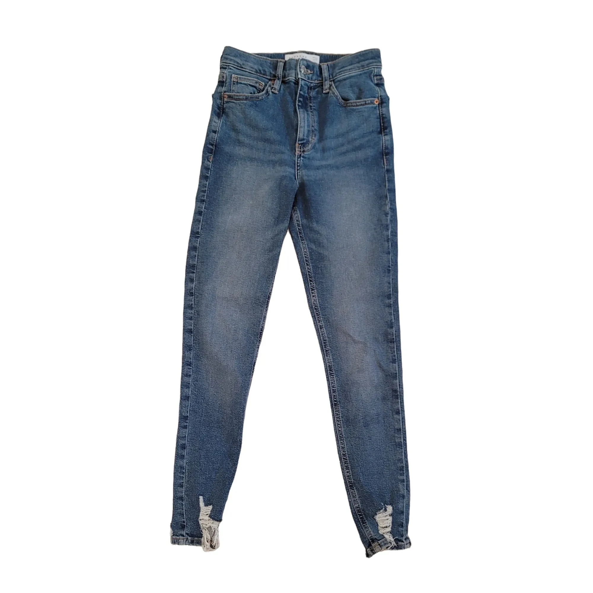 Women's Topshop Distressed Jamie Jeans Size 26