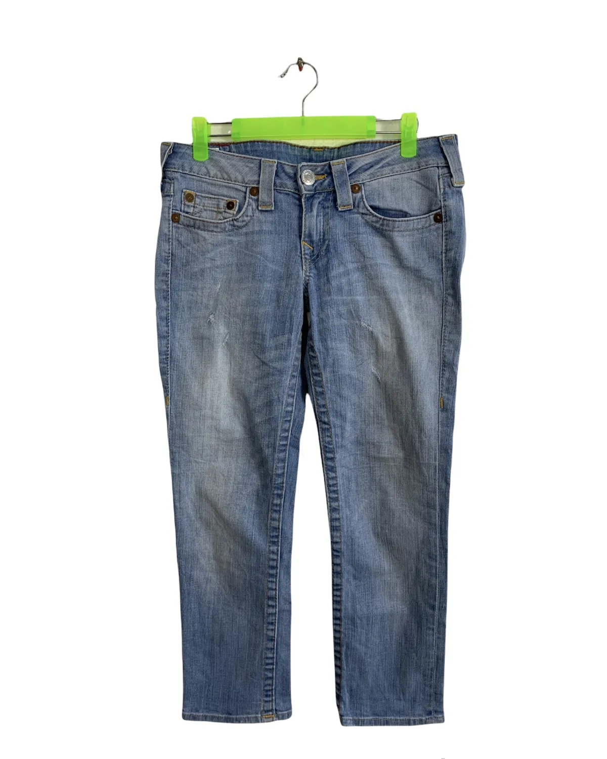 True Religion Indigo Light Wash Denim Jeans
