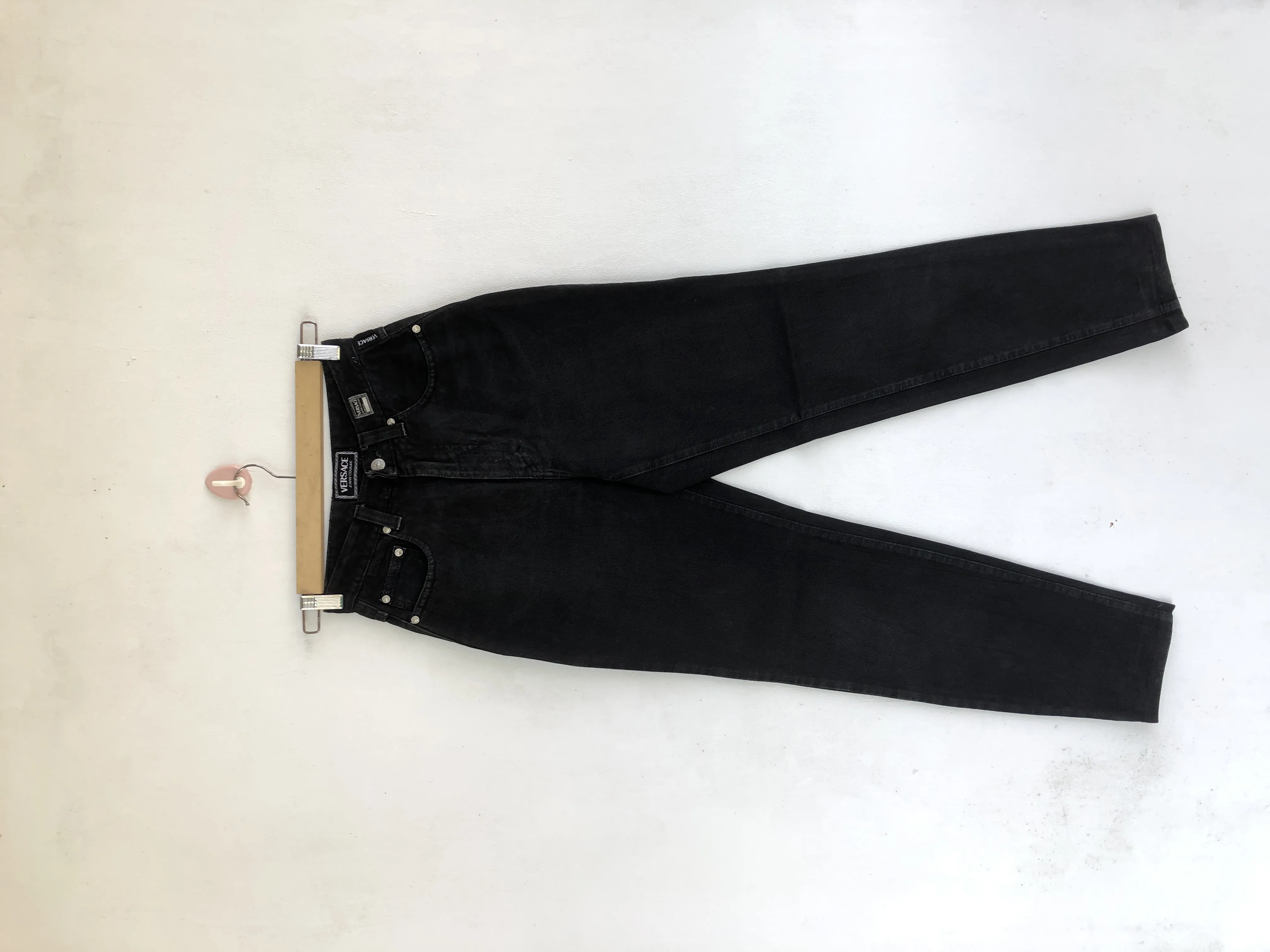 Versace Jeans Super Black Versace Jeans Couture Denim Pants