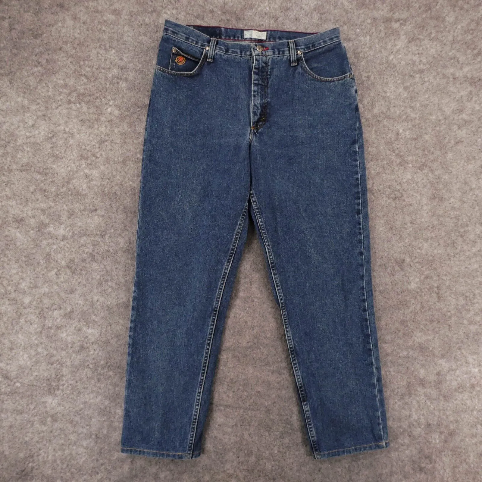 Wrangler 20X Jeans Womens 15/16 Calgary Original Rise Relaxed Med Wash