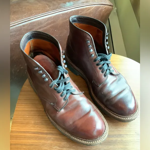 Alden Context Roy Plain Toe Boots size 9