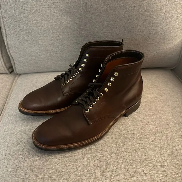 Alden X Shoemart Custom Bootmaker Edition Plain Toe Brown Chromexcel
          
      NWT