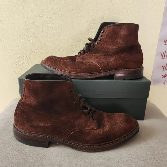 Alden "Indy" - Reverse Tobacco Chamois
