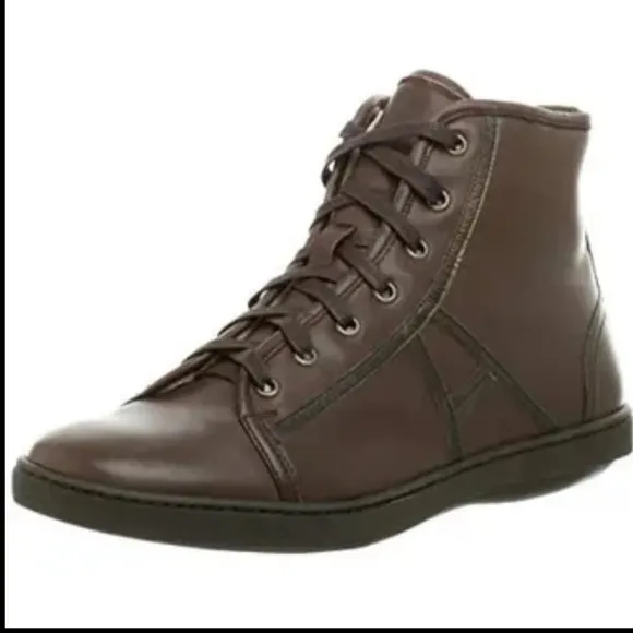 Allen Edmonds Brown Leather Brunico Casual Boots Size 8.5
