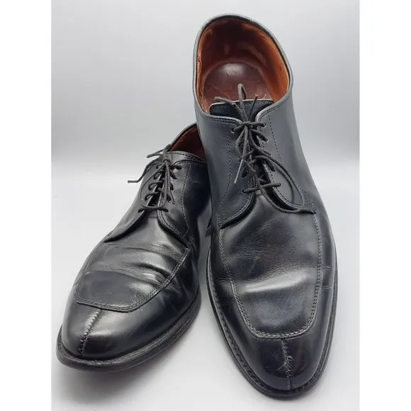 Allen Edmonds Delray Men's Black Oxford Shoes Size 13 Lace Up