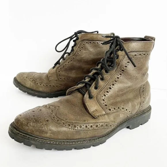 Allen Edmonds Long Branch Wingtip Boots