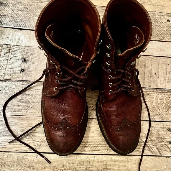 Allen Edmonds Made in USA Long Branch Boots 9.5B