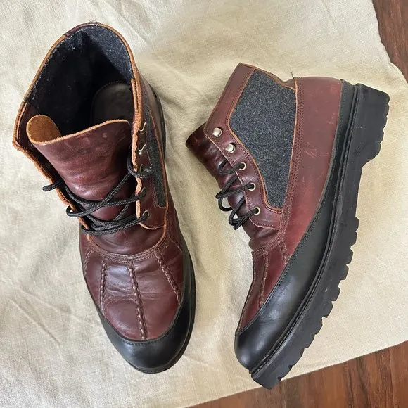 ALLEN EDMONDS Canvasback All Weather Boots RARE!!!