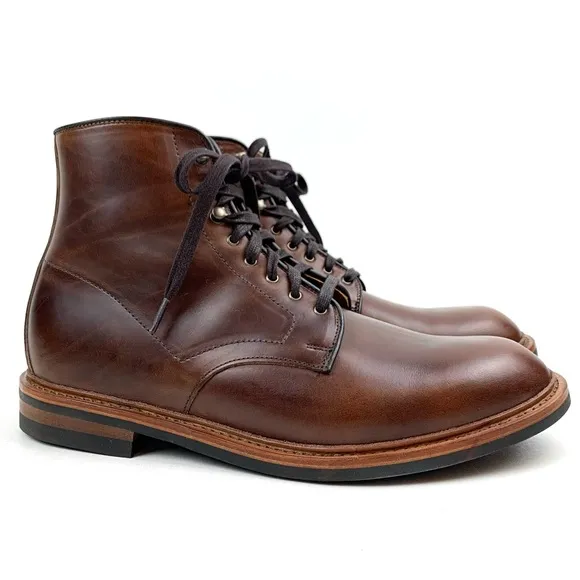 Allen Edmonds Higgins Mill Boots Brown Leather Lace Up Danite Size 11 3E Wide
          
      NWT