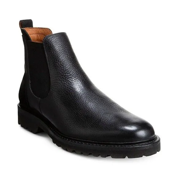 Allen Edmonds Discovery Leather Chelsea Boots Black Size 11.5 D 4939 DD285