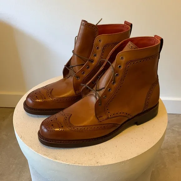 Allen Edmonds - Men’s Dalton Wingtip Dress Boot
          
      NWT
