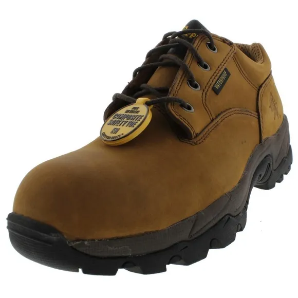 Chippewa Tan Leather Work Shoes 8 Extra Wide E+,WW
          
      NWT