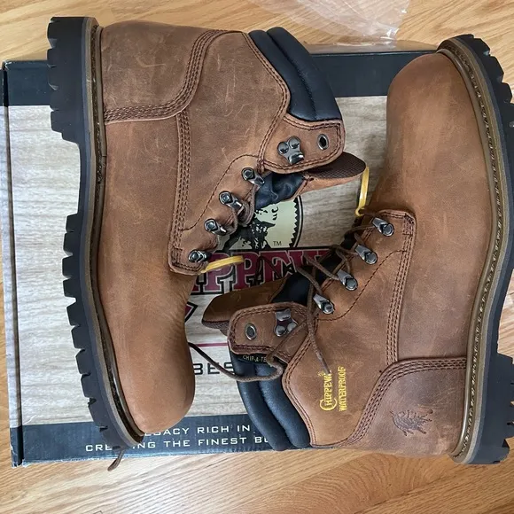 Chippewa Men’s Waterproof Insulated Composite Work Toe Boots Size 10W
          
      NWT
