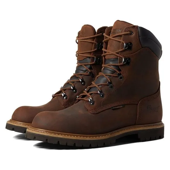 New Chippewa Boots Mens Birkhead Insulated Waterproof in Tough Bark Size 11 XW
          
      NWT