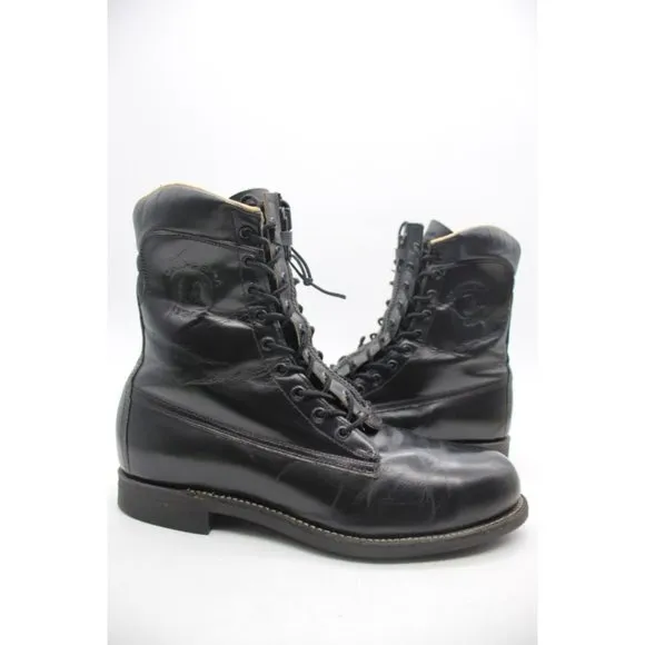 CHIPPEWA 20242 Leather 9" Men's Size 12 EE Steel Toe Tactical Moto Boots Vintage
