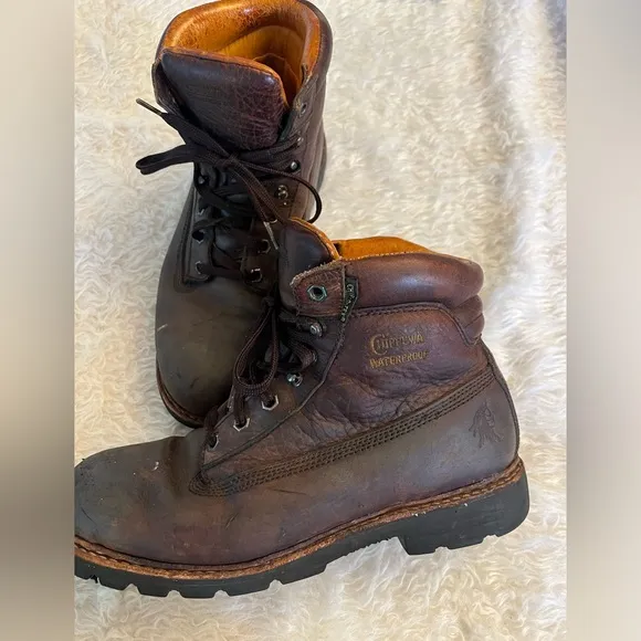 Chippewa Boots: Men's Brown 25945 Insulated Waterproof Work Boot