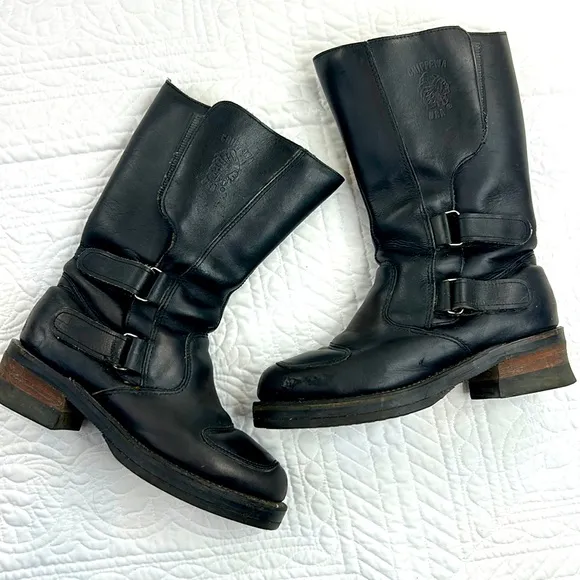 Chippewa •7.5• Men’s Vibram Oil Resistant Biker Boots