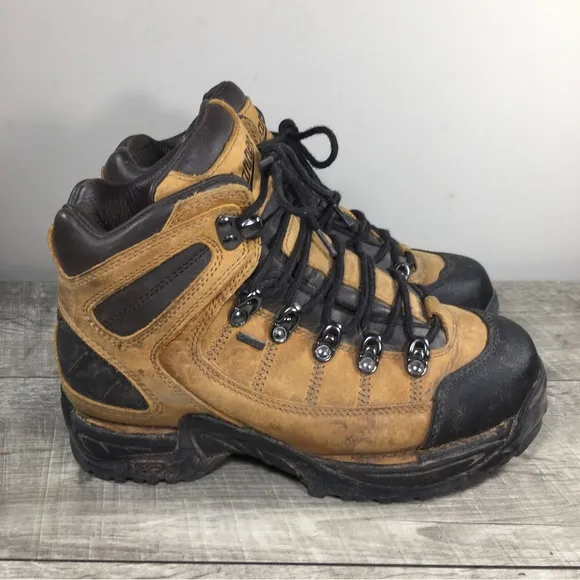 Danner 45384 Soft Toe Distressed Leather Men's Work Gore-Tex Hiking Boots Size 7
