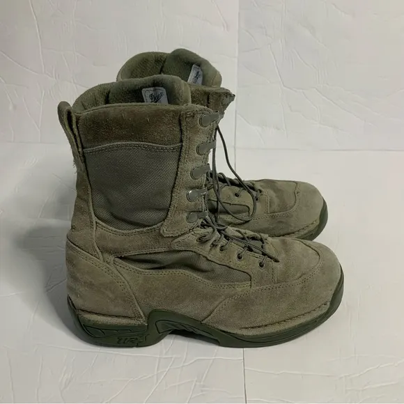 Danner Men’s 9.5 Green Combat Military 8” USAF TFX Temperate GTX Boots 26117