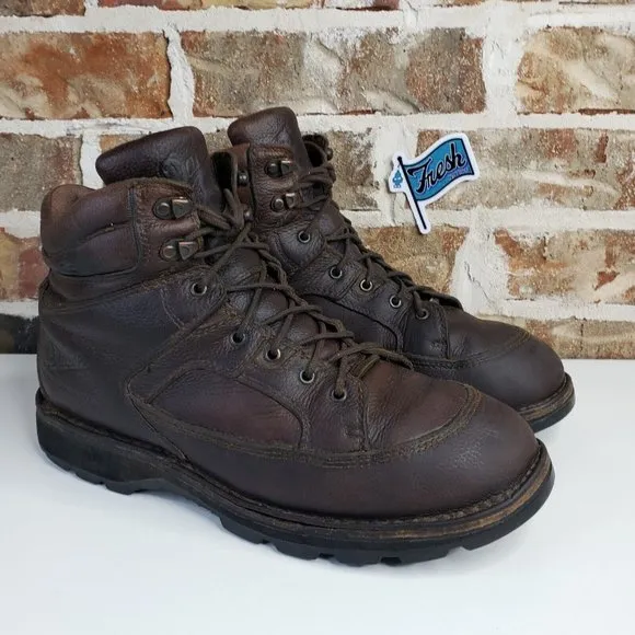 Danner 6" Frontier GTX Gore-Tex Ultra Hiking Boots Men's Size 12 D Brown Patina