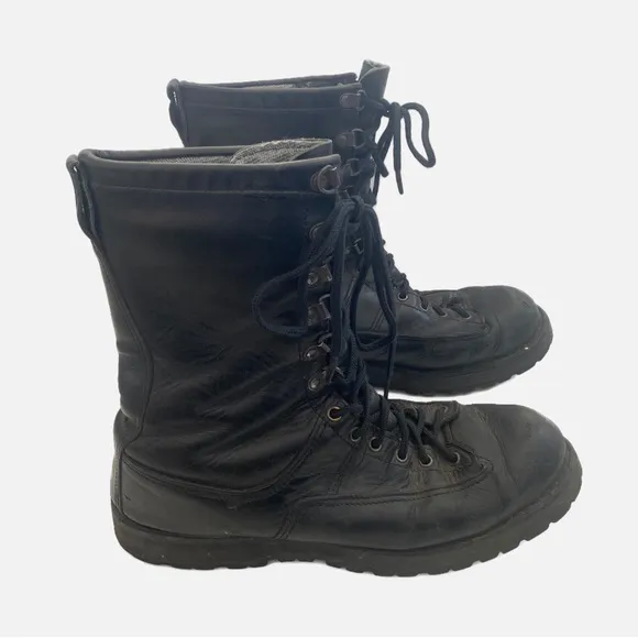 Danner 29110 Fort Lewis Black Leather Vibram Sole Lace Up Work Boots