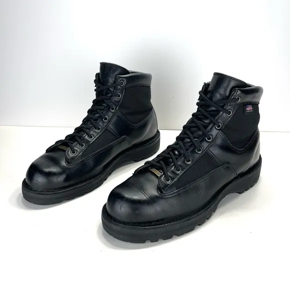 DANNER PATROL 6 BLACK TACTICAL WORK BOOTS