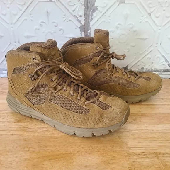 Danner 20512 FullBore 4.5" Coyote Hot Brown Tactical Boots Mens 15 D
