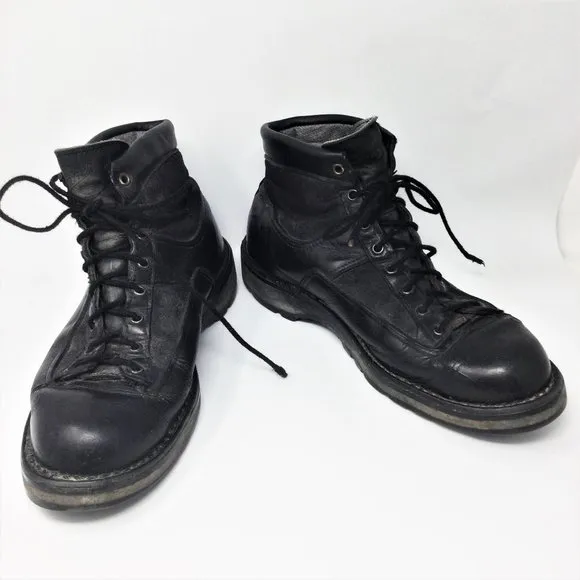 Danner Gortex Patrol Black Leather Boots 12D