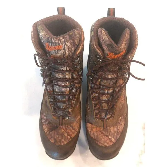 Danner Mens Boots #46246 High Ground 8" Height Mossy Oak Break-Up Country Sz 11
