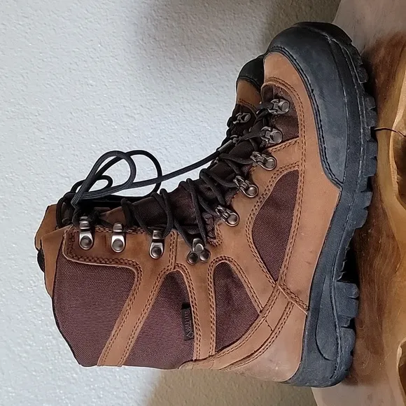 Men's Danner Gila 8" Brown Leather Hiking Hunting Boots Sz 8