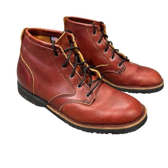 DANNER Mens 6 inch Forest Heights Olmstead leather hiking Boot EUC 7EE