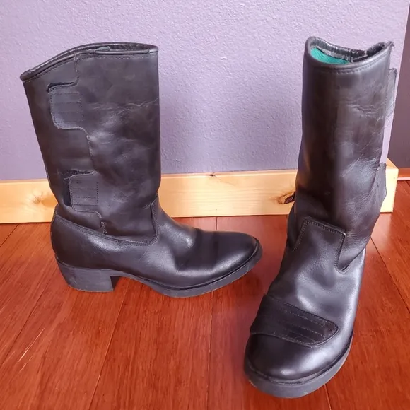 Rare Vintage Georgia Motorcycle Boots
