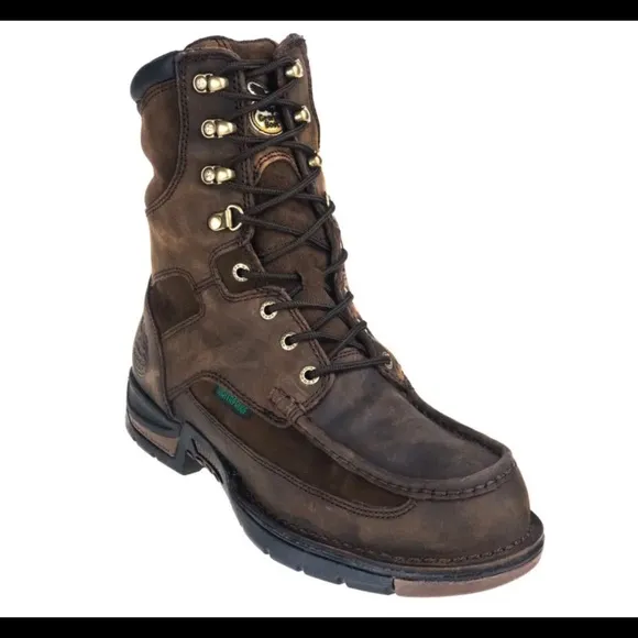 Men’s Waterproof Lace-Up Georgia Boot Workboots, Size 11.