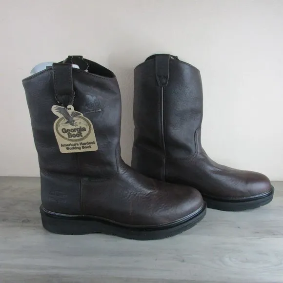 Georgia Boot Men's 13W Waterproof Suspension Wedge Pull On Boots GB00487
          
      NWT