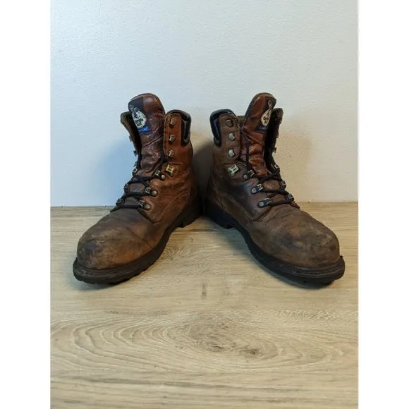Georgia Men's G8315 Hammer Internal MET-GUARD Steel Toe Comfort Core Boots 10 W