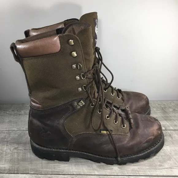 Georgia Mens G9014 1000 Gram Hiker Leather Work Hunting Soft Toe Boots Size 13
