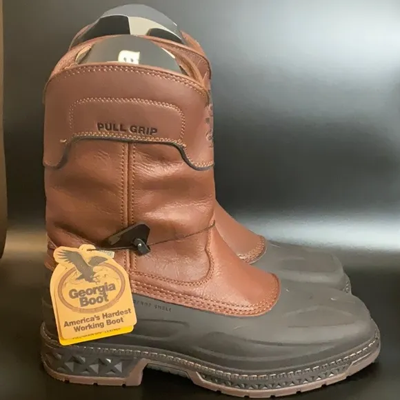 GEORGIA BOOT CARBO-TEC LTR STEEL TOE WATERPROOF PULL ON BOOT
          
      NWT